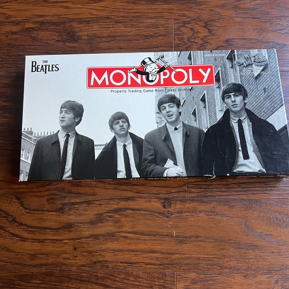 The Beatles Collectors Edition Monopoly game